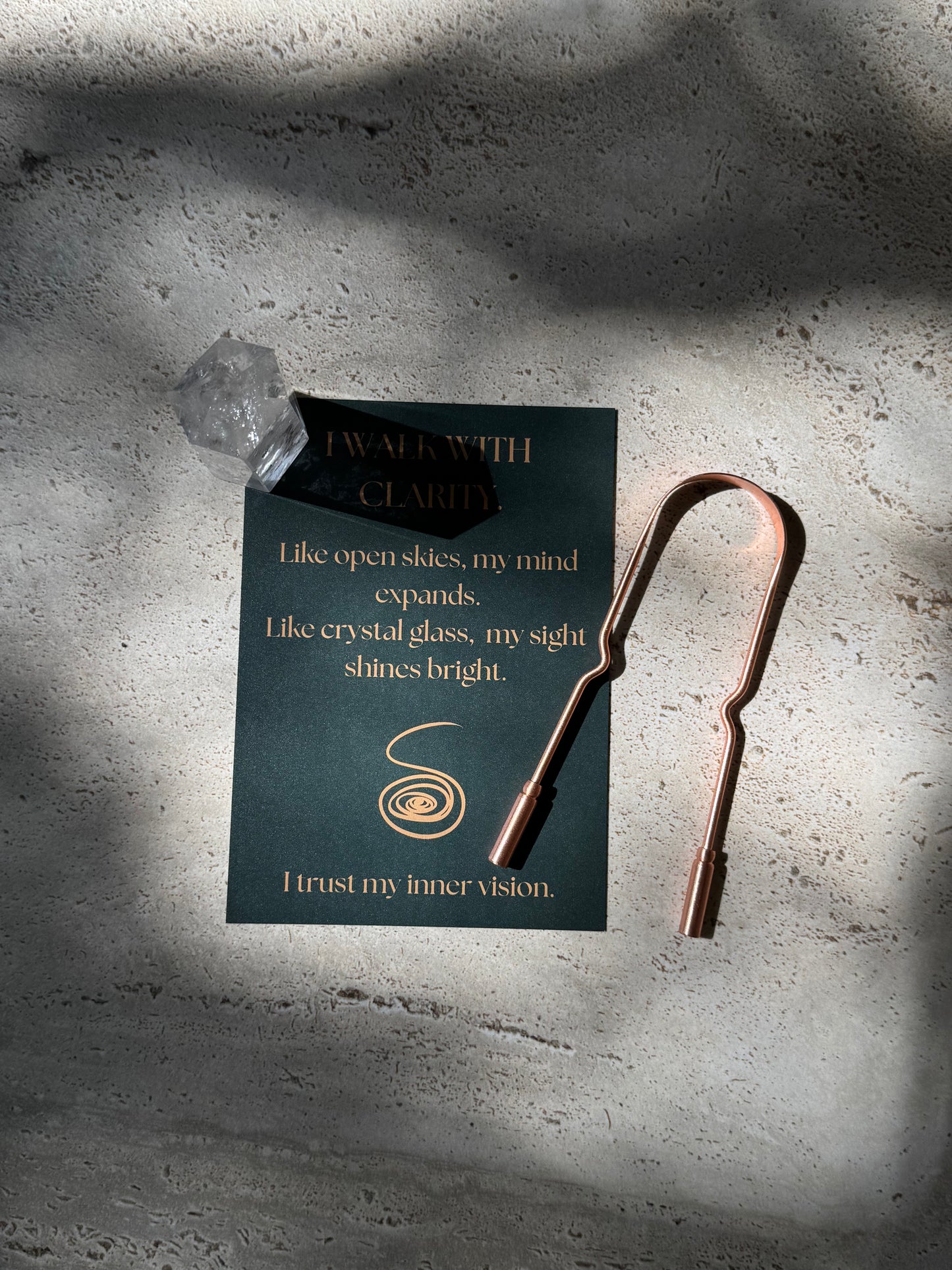 Copper Tongue Scraper